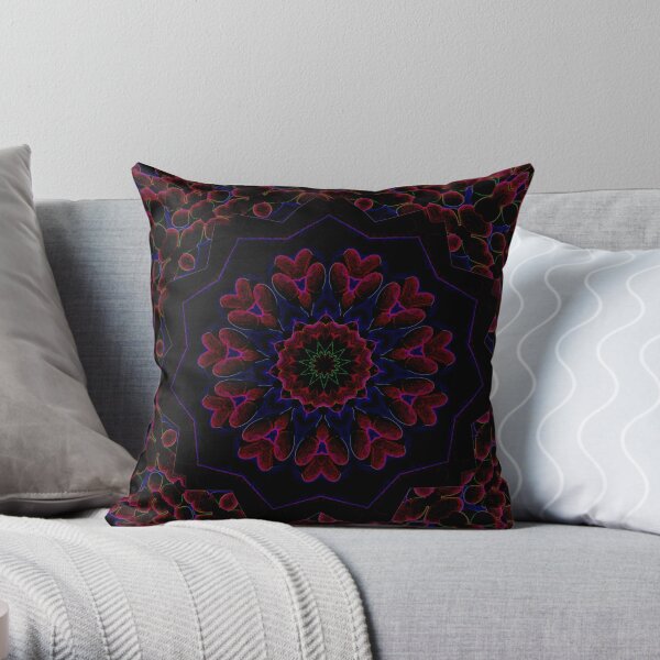 Post Alien Luminance Pedals Design Offering From Green Bee Mee Throw Pillow