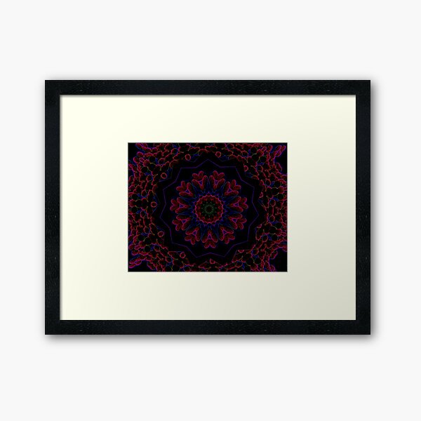 Post Alien Luminance Pedals Design Offering From Green Bee Mee Framed Art Print