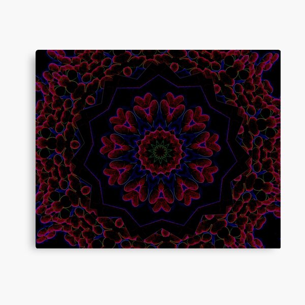 Post Alien Luminance Pedals Design Offering From Green Bee Mee Canvas Print