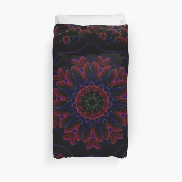 Post Alien Luminance Pedals Design Offering From Green Bee Mee Duvet Cover