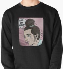 EMMA CHAMBERLAIN MERCH SAD BOI HOUR HOODIE BLACK Pullover
