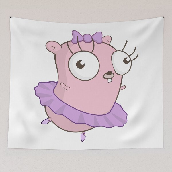 Item preview, The Golang Mascot: Ballet designed and sold by hellkni9ht.