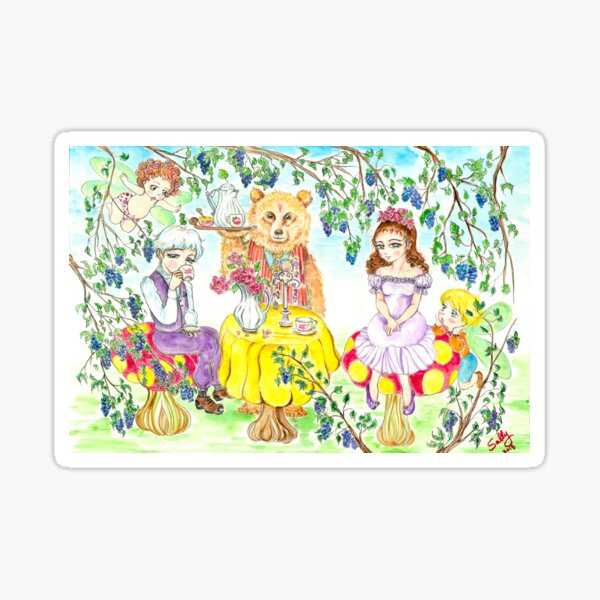 Blind Date (watercolor) Sticker