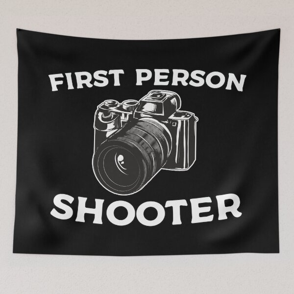 Item preview, First Person Shooter designed and sold by teesaurus.
