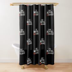 Bates Motel Sign Shower Curtain