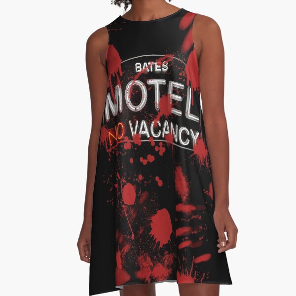 Bloody Bates Motel A-Line Dress