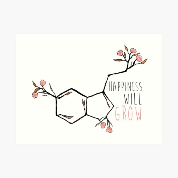 Download Serotonin Flowers Art Print By Cherubichoney Redbubble