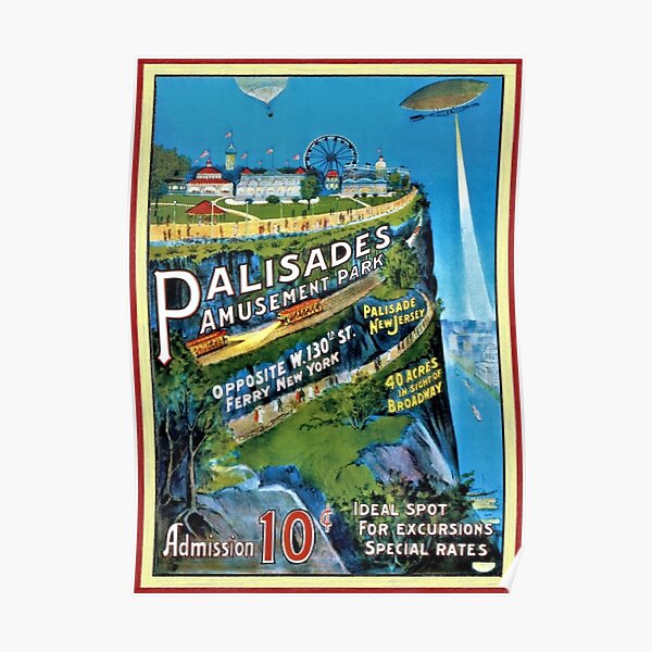 Palisades Amusement Park Poster