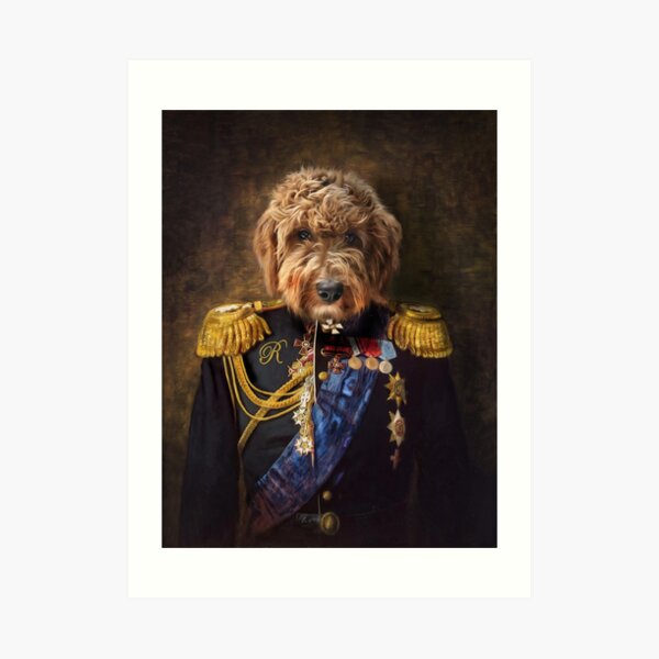 Dog Portrait - Rudy Art Print