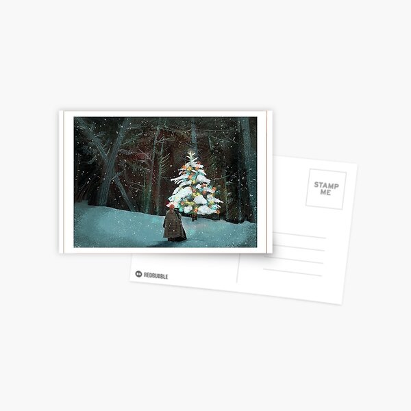 tulach twinkle tree Postcard