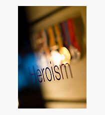 Heroism Photographic Print