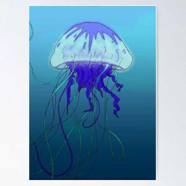 Item preview, Jellyfish- Color designed and sold by Kit Lynn.