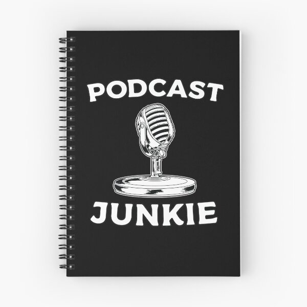 Item preview, Podcast Junkie designed and sold by teesaurus.