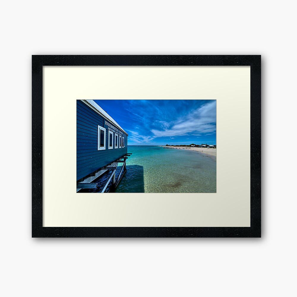 Busselton Jetty Framed Art Print