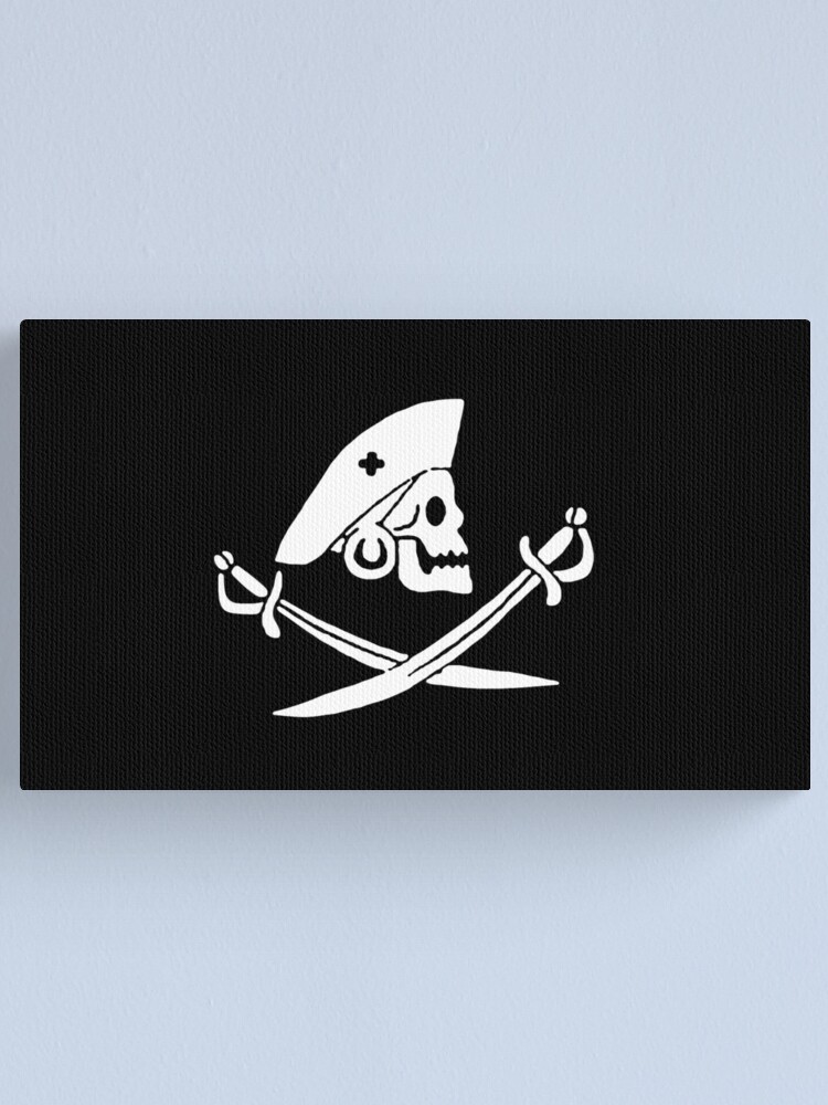 "Edward England Pirate Flag 1" Canvas Print by tnewton69 Redbubble