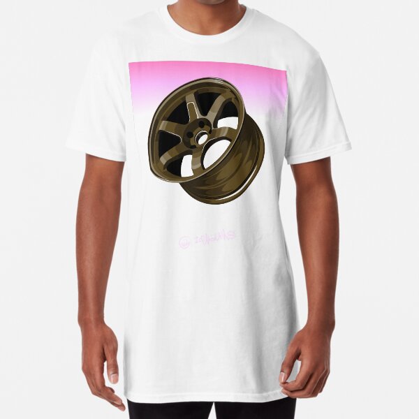 Racing Wheel Long T-Shirt