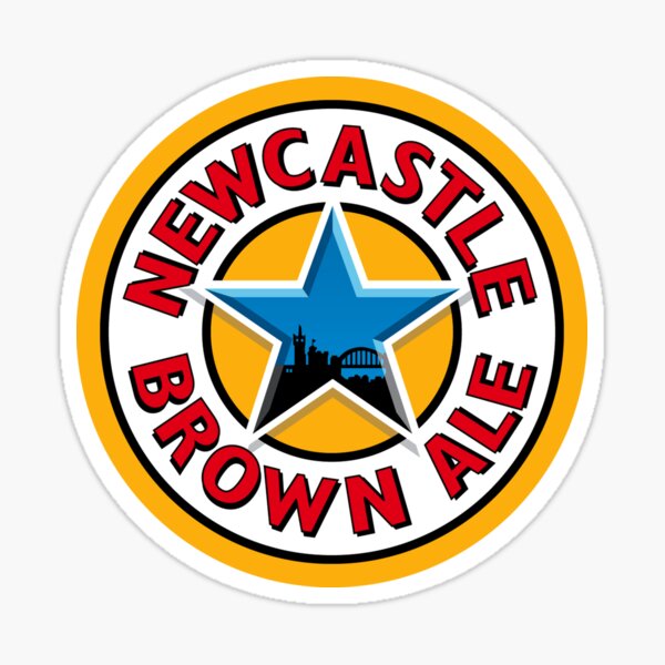 newcastle brown ale Sticker