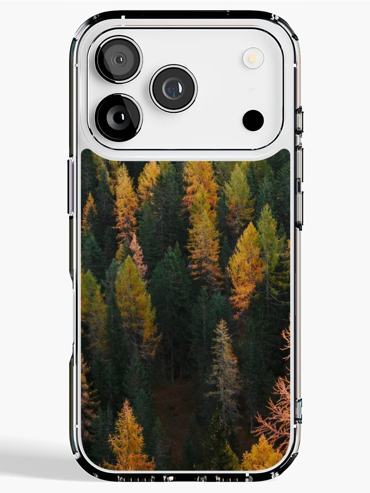 Thumbnail 1 of 5, iPhone Case, Evergreen - Forest Landscape designed and sold by LemonTreeDesign.