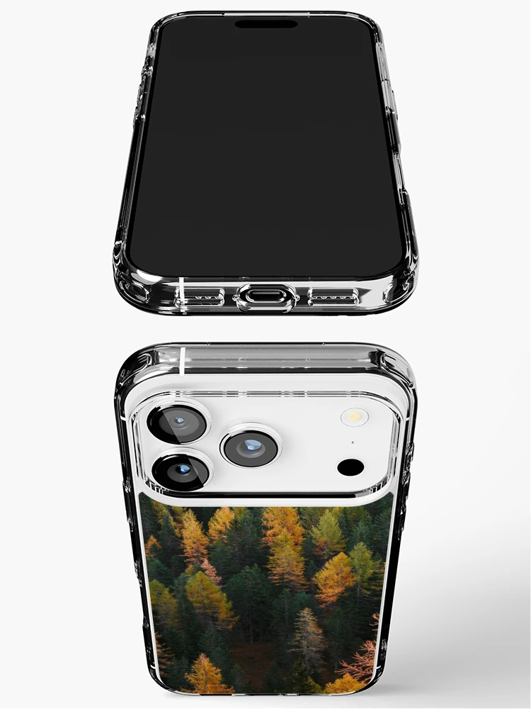 Thumbnail 3 of 5, iPhone Case, Evergreen - Forest Landscape designed and sold by LemonTreeDesign.
