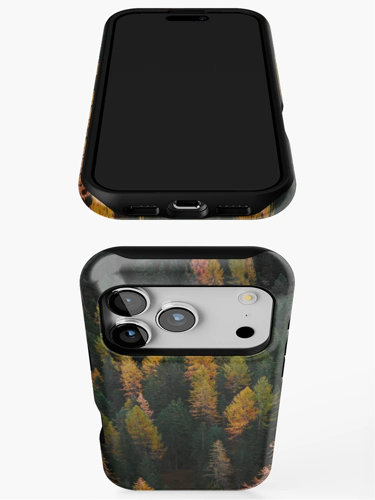Thumbnail 3 of 4, iPhone Case, Evergreen - Forest Landscape designed and sold by LemonTreeDesign.
