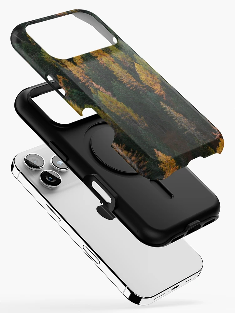 Thumbnail 2 of 4, iPhone Case, Evergreen - Forest Landscape designed and sold by LemonTreeDesign.