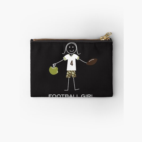 Item preview, Funny Football Girl Stick Figure Football Player designed and sold by whyitsme.