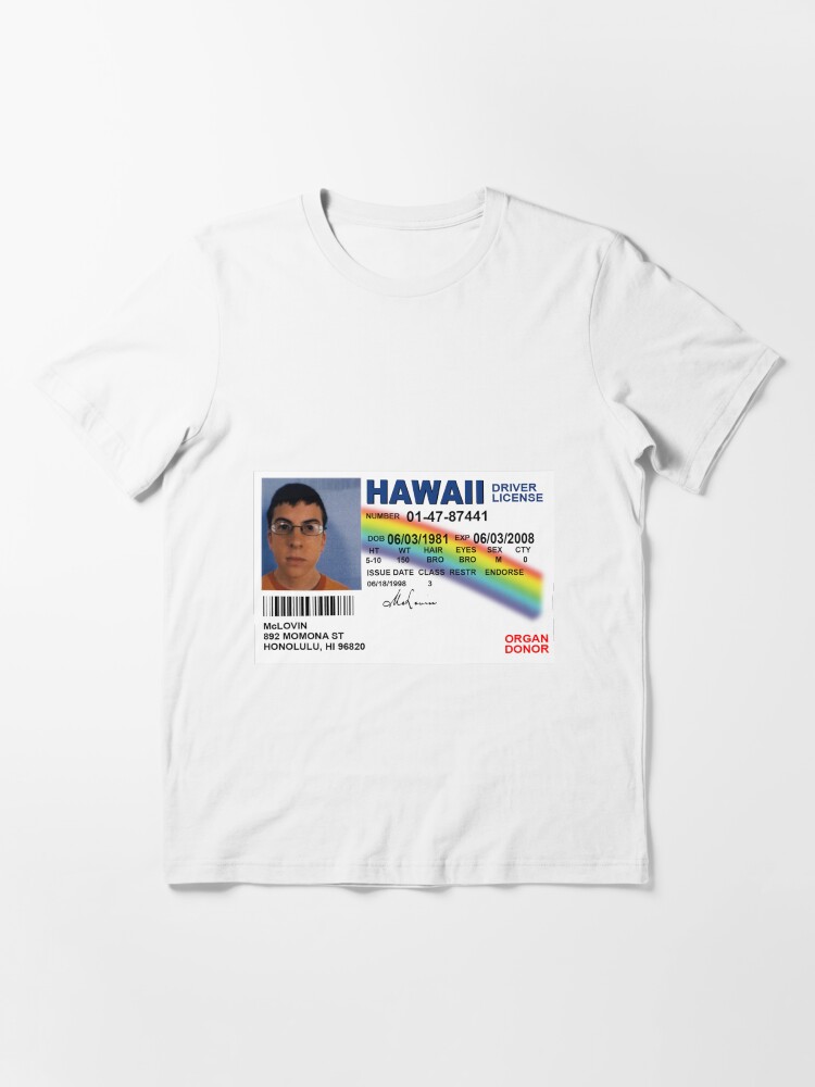 Hawaii Fake Id Shirt