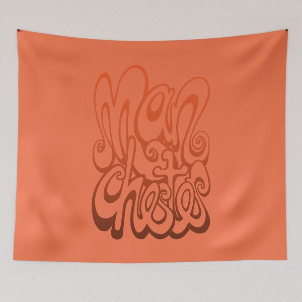 Item preview, Manchester Lettering Typography - Orange designed and sold by bignose1977.