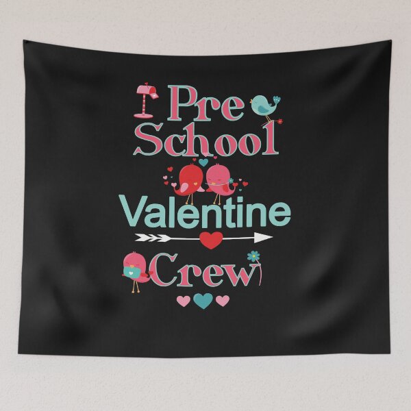 Item preview, Pre School Valentine Teacher Student Cute Crew Shirt With Birds designed and sold by Sapphire Star.