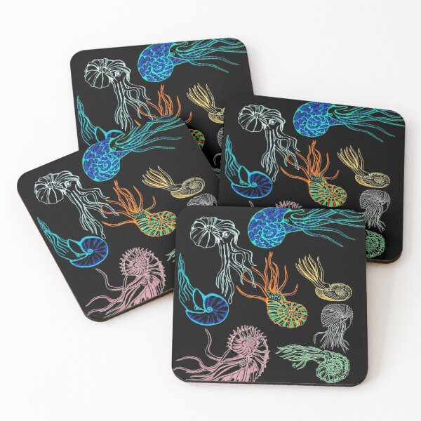 Item preview, Ammonites-Black designed and sold by RaLiz.