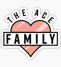 Ace Family Heart Sticker