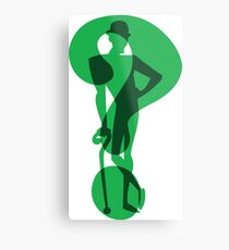 THE RIDDLER Metal Print