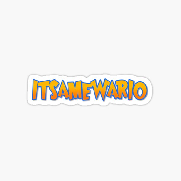 Item preview, ItsameWario Logo designed and sold by ItsameWario.
