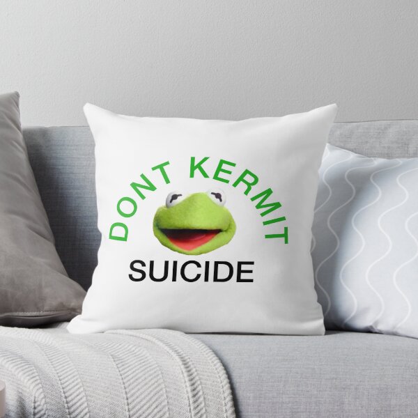 Kermit Throw Pillow