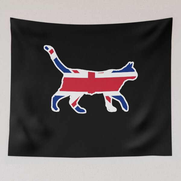 Item preview, Siamese Cat Flag of the United Kingdom designed and sold by shoppzee.