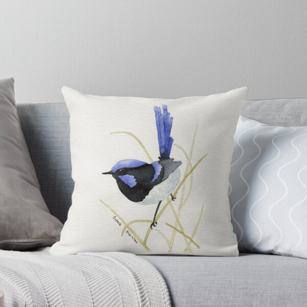 Item preview, Superb Blue Wren designed and sold by FayeDoherty.