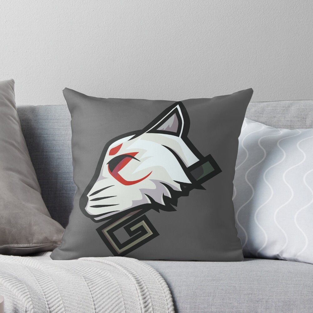 Item preview, Throw Pillow designed and sold by NomancyDesign.