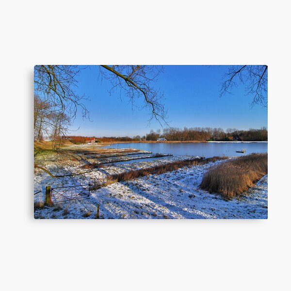 Beautiful angling spot Canvas Print