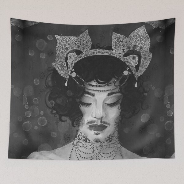 Item preview, La Petite Mort (Black & White) designed and sold by The Noir Arts.