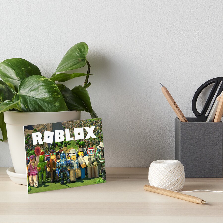 Roblox Gift Items Tshirt Phone Case Pillows Mugs Much More Art Board Print By Crystaltags Redbubble - roblox gift items tshirt phone case pillows mugs