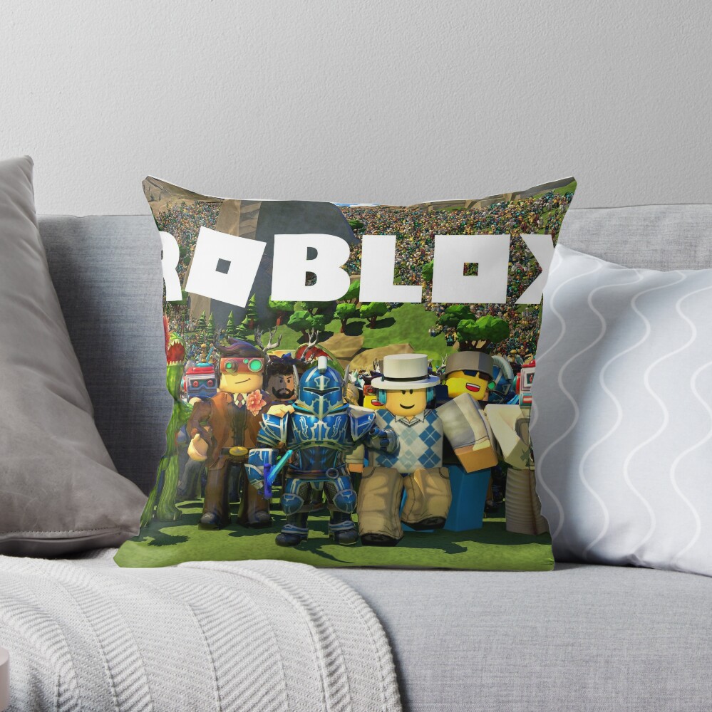 Roblox Gift Items Tshirt Phone Case Pillows Mugs Much More Throw Pillow By Crystaltags Redbubble - roblox gift items tshirt phone case pillows mugs much more poster by crystaltags play roblox roblox roblox gifts