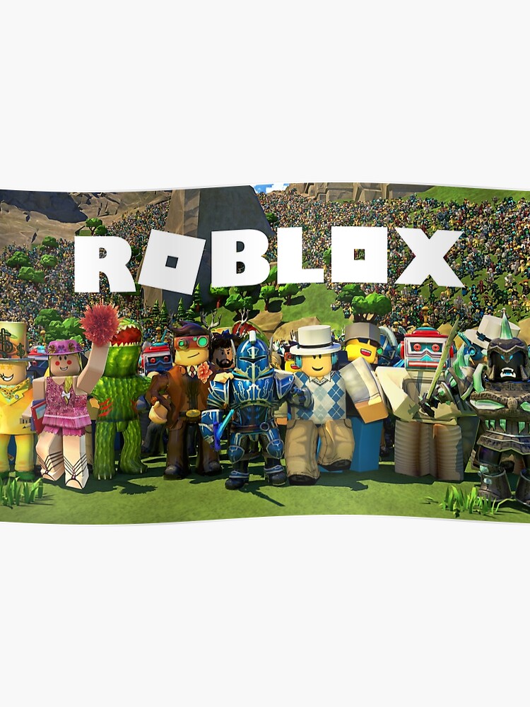 Artículos De Regalo De Roblox Camiseta Estuche Para Teléfono Almohadas Tazas Y Mucho Más Póster - poster roblox