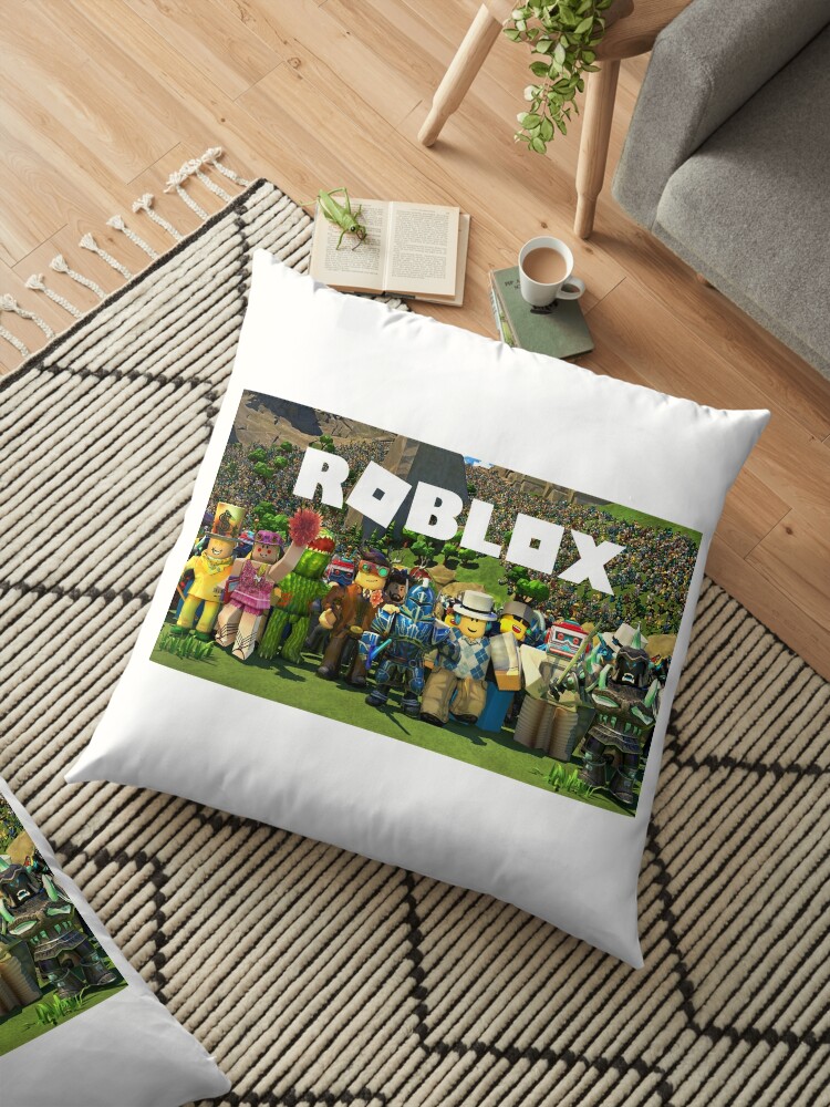 Roblox Gift Items Tshirt Phone Case Pillows Mugs Much - roblox logo remastered floor pillow by lukaslabrat redbubble