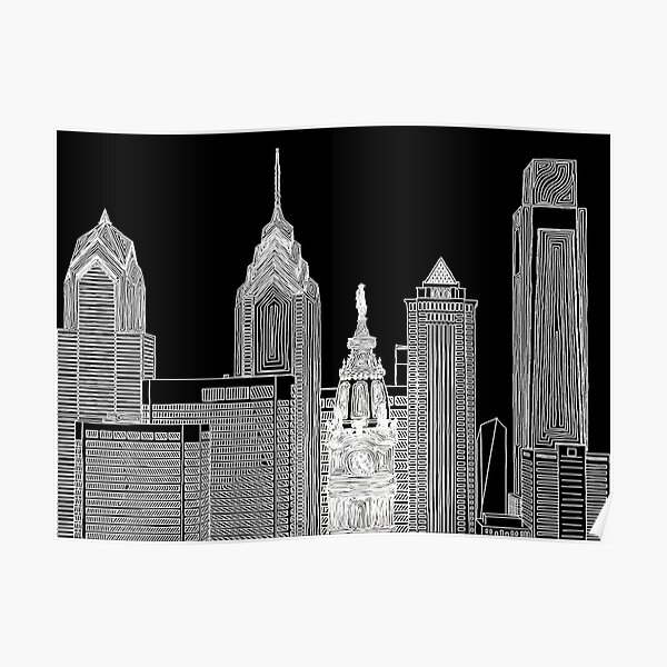 Philadelphia Skyline - Phillies – Bark Tees