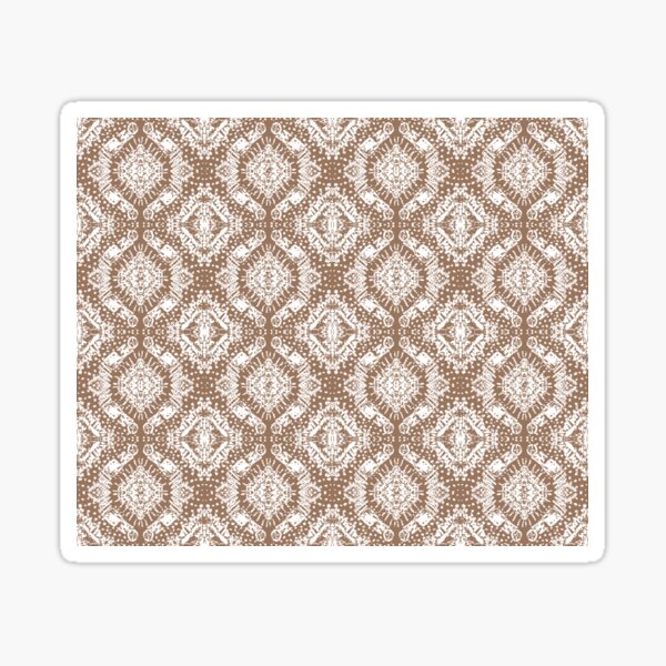 Item preview, Brown mud cloth rug pattern designed and sold by thepoonapple.