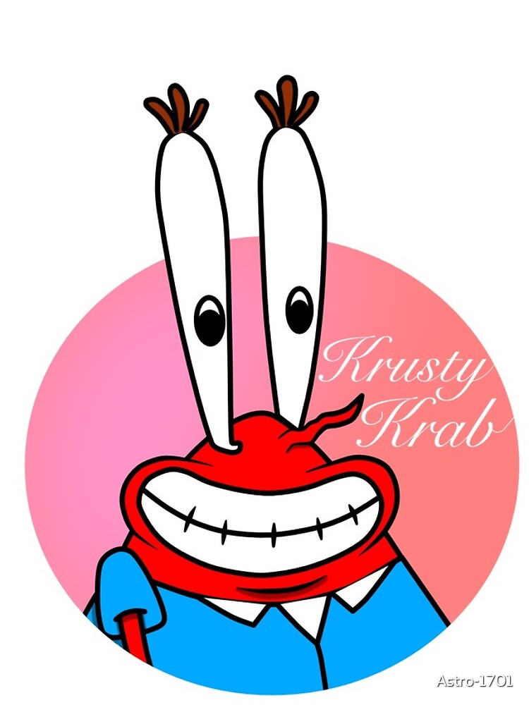 Krusty Krab LOGO IPhone Case Cover By Astro 1701 Redbubble   Flat,750x1000,075,t.u2 