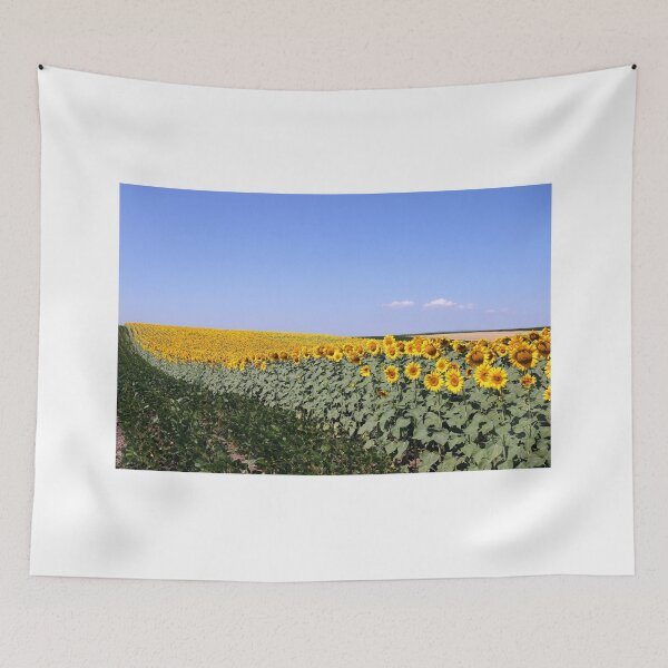 Item preview, sunflower and soybean field summer season designed and sold by goceris.