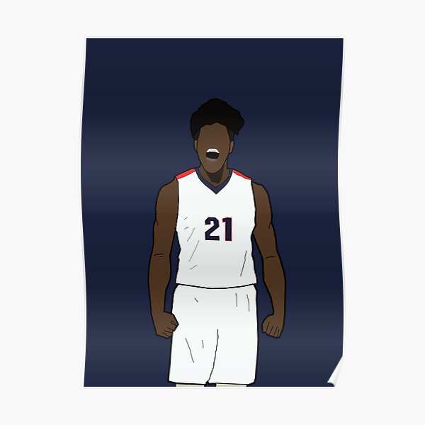 2020-21 Gonzaga Basketball Huge 13/”x19/” Commemorative Cover Poster