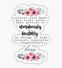 why she disappeared Sticker