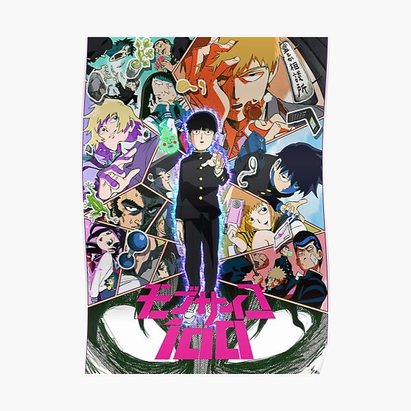 Mob Psycho 100 Posters Redbubble